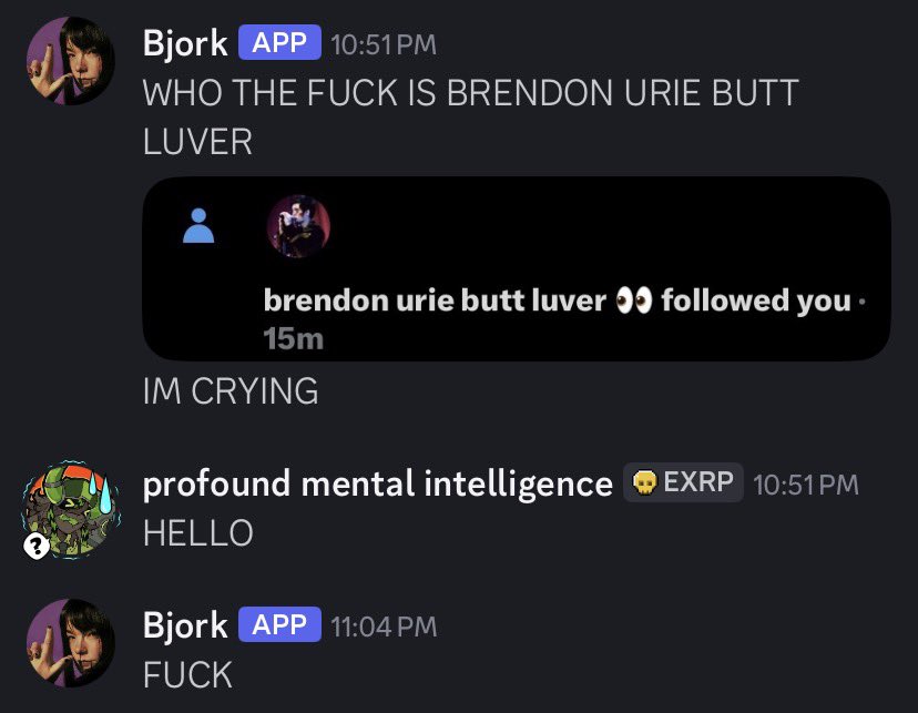 im so sorry person who followed me