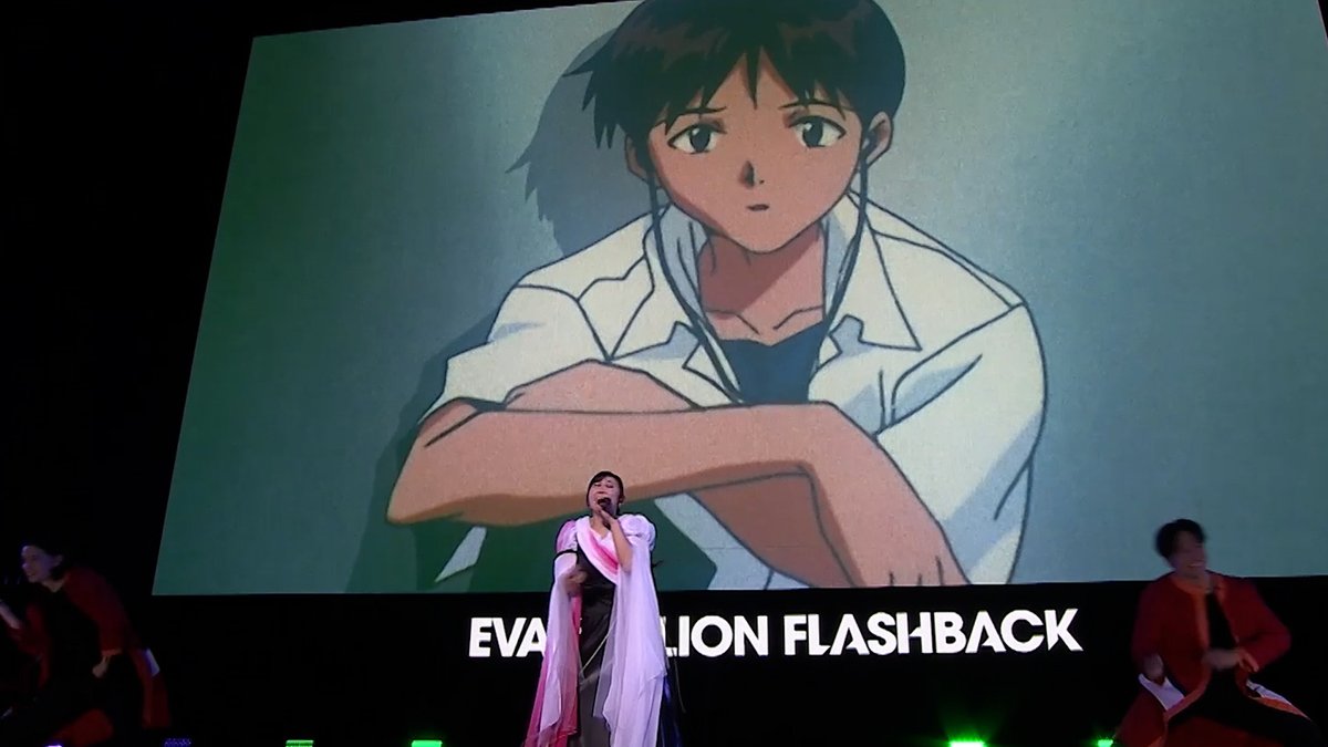 JAPANIME No.3 アニメ　SMF Yamaha EOS 高橋洋子TMR 動画🎥】 高橋洋子、『残酷な天使のテーゼ』『what if?』披露！エヴァ