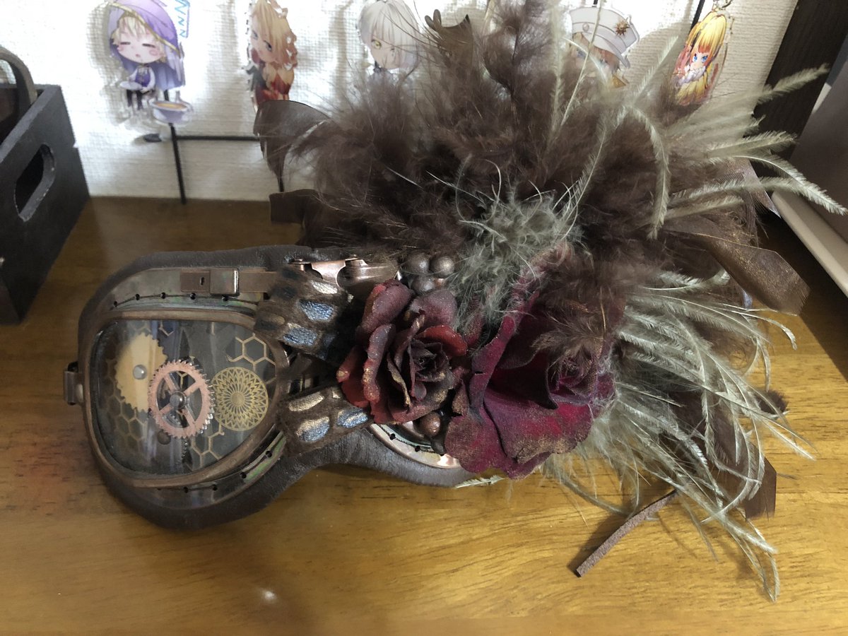 ゆるぼ】相互さん corgi-corgiさんのスチームパンクゴーグル欲しい方