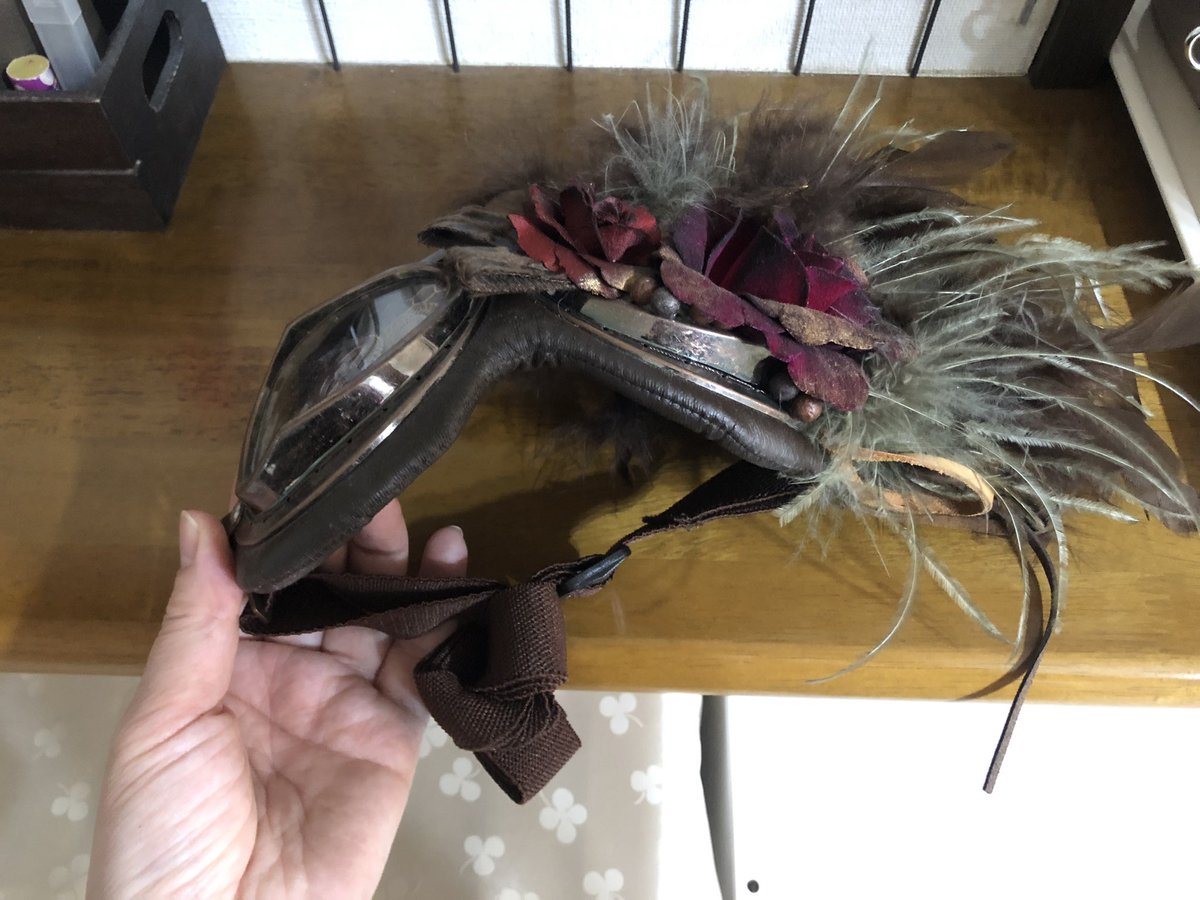 ゆるぼ】相互さん corgi-corgiさんのスチームパンクゴーグル欲しい方