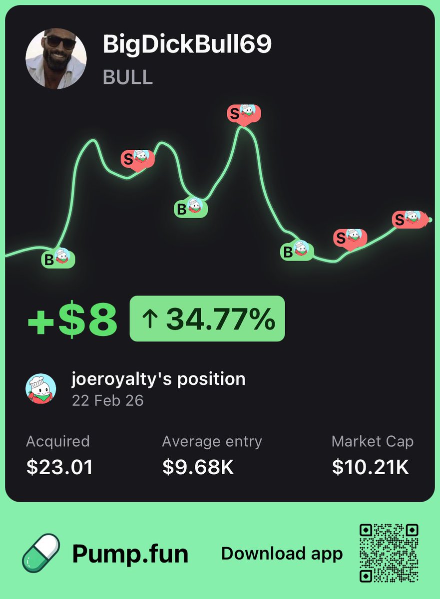 Playing around on @pumpfun today nothing crazy. #pumpfun $pump