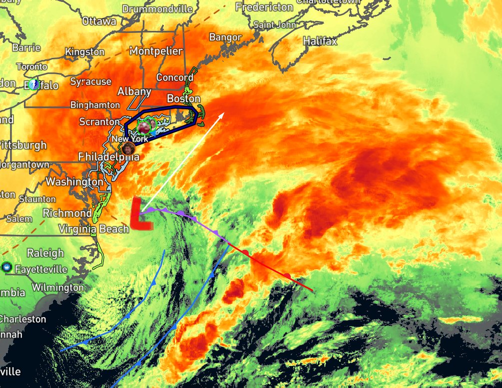oralcarter376's tweet image. 10:59 PM ET Infrared Satellite 

#GOES #NOAA #RadarOmega #blizzard