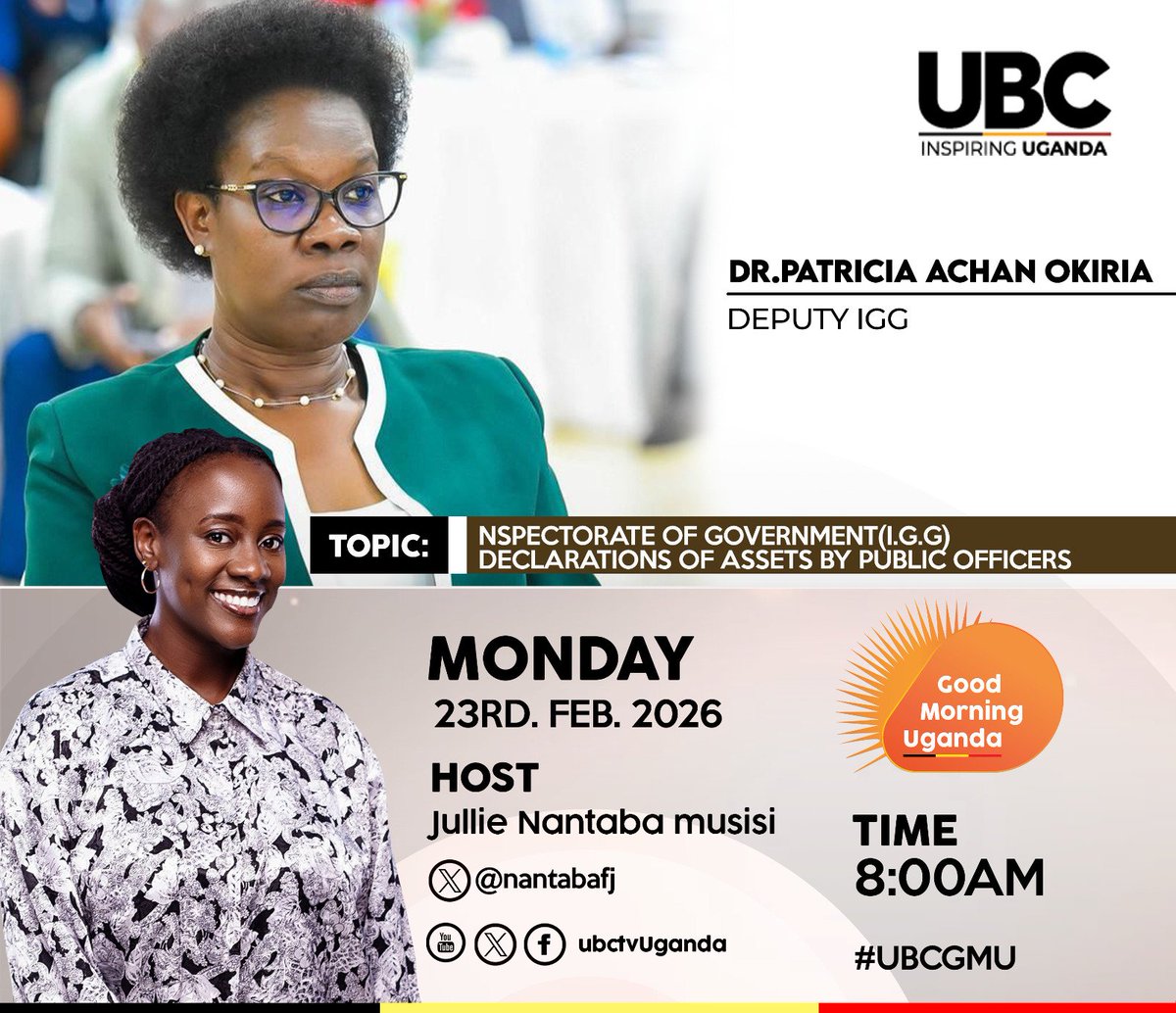 Dr Patricia Achan Okiria tweet media