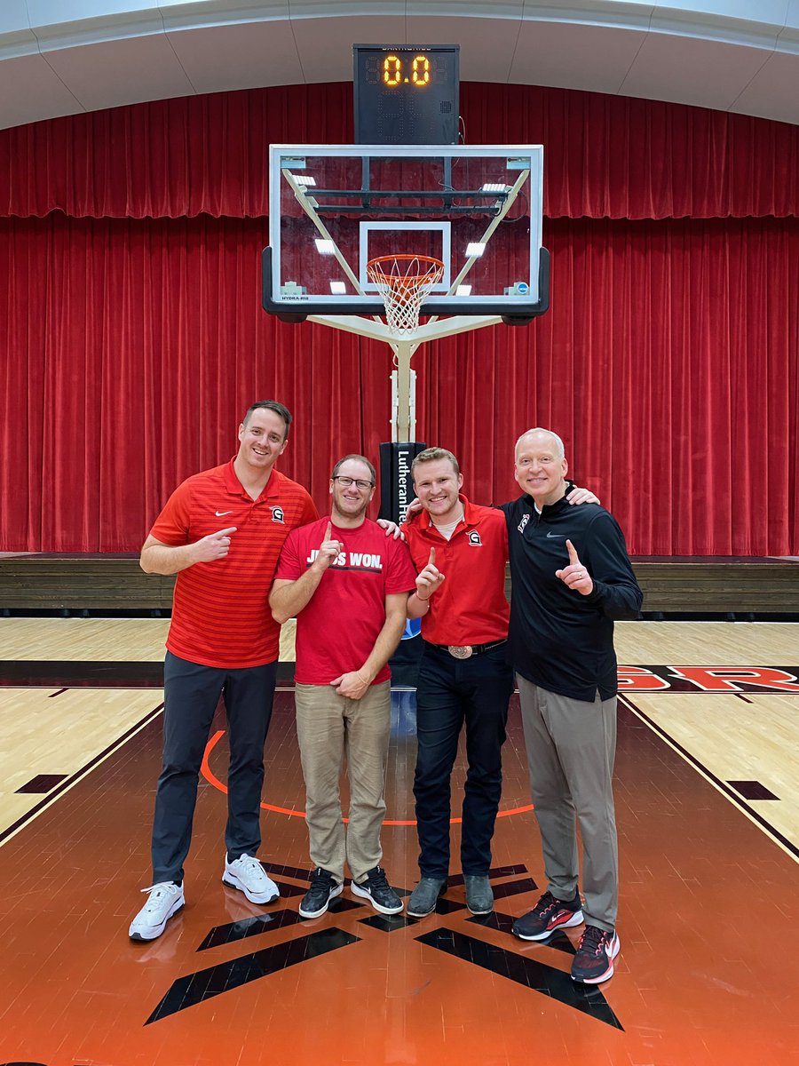 gmrcook99's tweet photo. From replacing a hoop right before game time to celebrating another championship! Fun experiencing it all with this crew! https://t.co/qzqEds6v2s