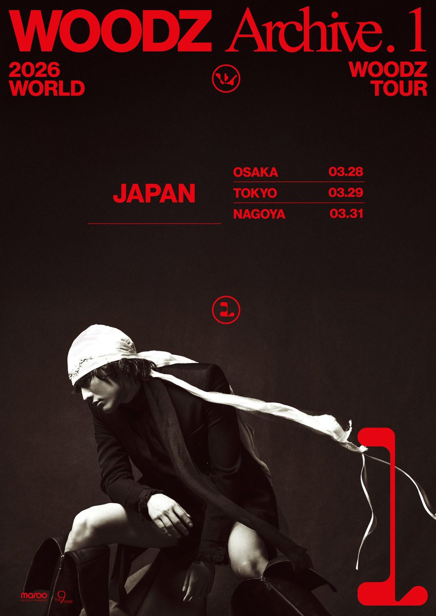WOODZ】 2026 WOODZ WORLD TOUR＇Archive. 1＇IN JAPAN 📢mahocast先行