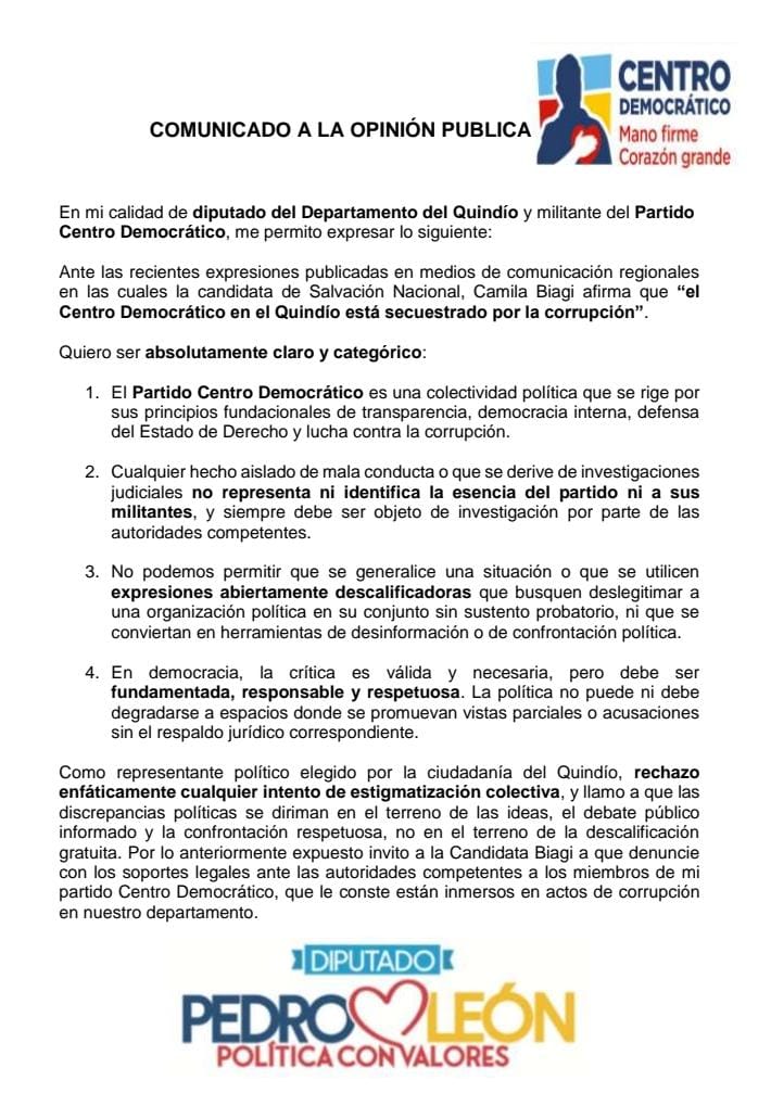 pedroleonms's tweet photo. @AlvaroUribeVel @CeDemocratico @ChriGarces @GabrielJVallejo @jesusbedoyar @luza101cd  #PoliticaConValores https://t.co/FuR9rQQQAF