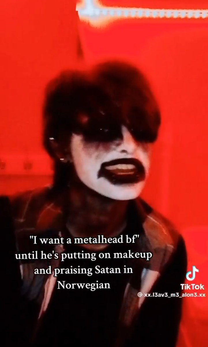 kupal_destroyer's tweet image. Dudr saw lords of chaos once 😭