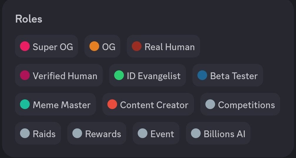 gBillions all

secured these roles in <a href="/billions_ntwk/">Billions</a> Discord

Based on current momentum, I’m eyeing a potential range of $150–$800

What’s your expectation? 👀