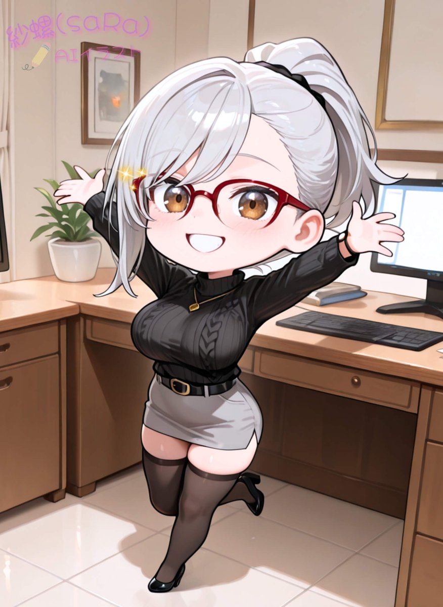 紗螺(saRa)@AIイラスト@サブ垢 tweet media