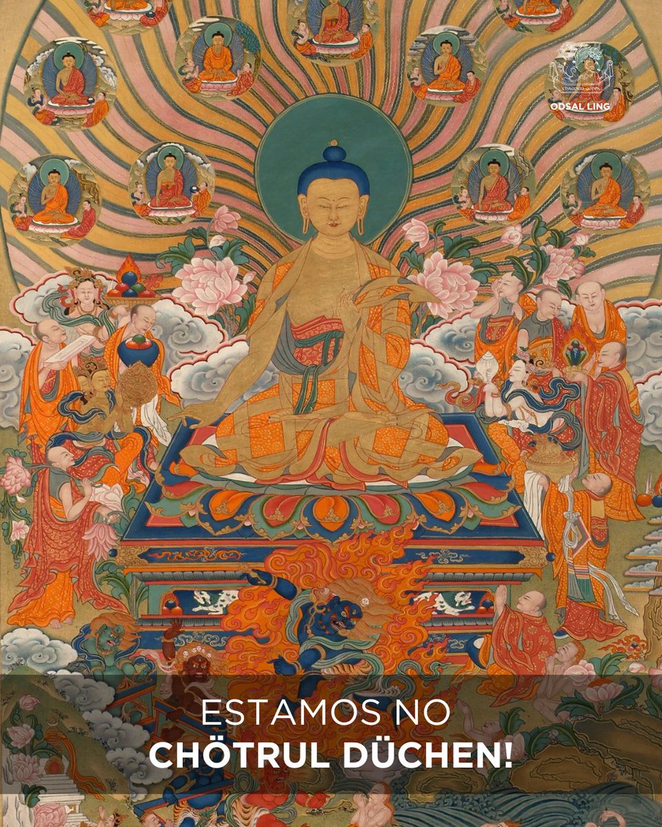Estamos no Chötrul Düchen, período sagrado que celebra a ocasião em que Buda Shakiamuni manifestou 1 milagre por dia, durante 15 dias. 
Até 3/3, os efeitos de nossas ações, virtuosas ou não, são multiplicados milhões de vezes.
Aproveite esta ocasião valiosa para praticar virtude.