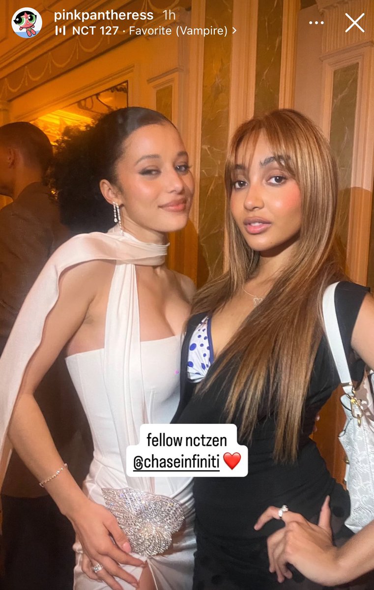 앜 핑크 팬서리스 인스스에 체이스 인피니티 둘이 투샷 올라왔는데 코멘트가 fellow nctzen 노래도 nct 127 ㅋㅋㅋㅋㅋㅋㅋㅋㅋ