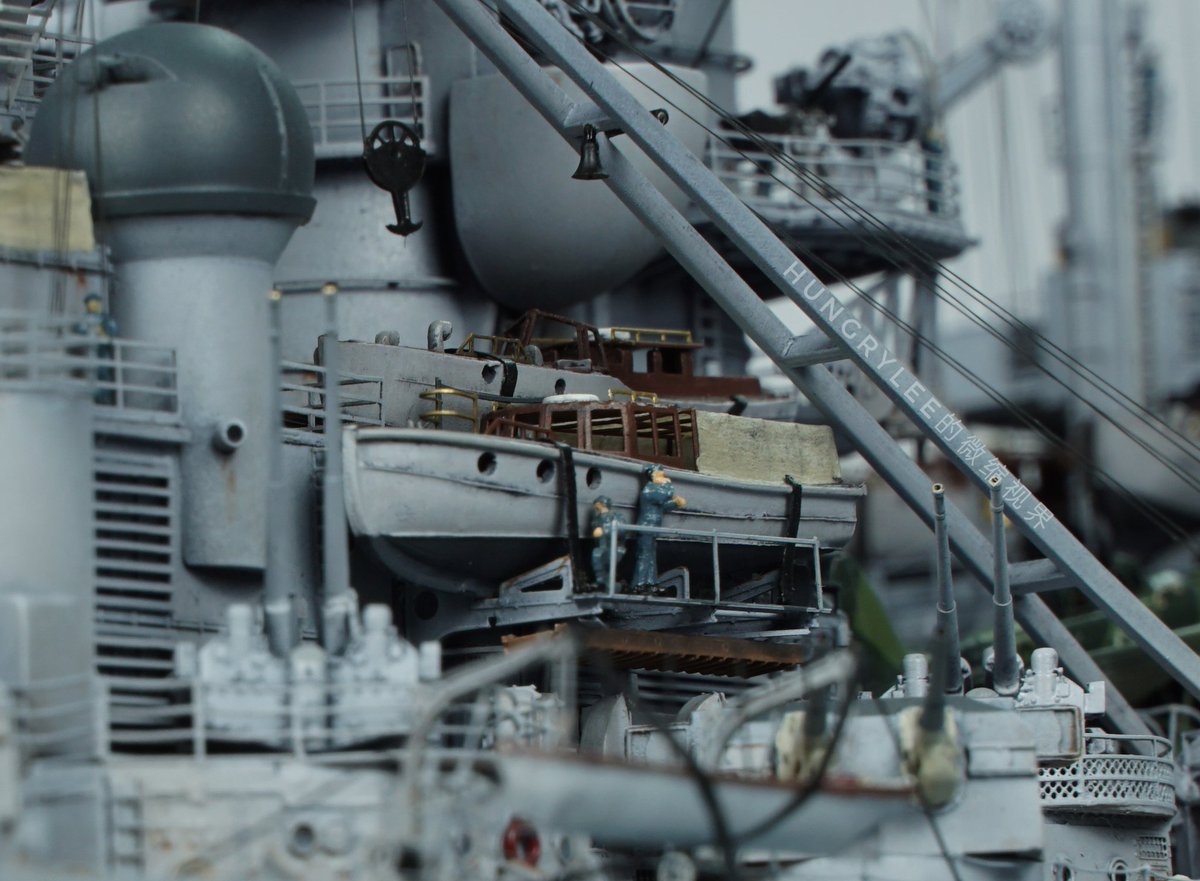 lee_hungry's tweet photo. The 1/350 Bismarck俾斯麦（Tamiya）which I made in 2018
#scalemodel #shipmodel  #Bismarck  #艦船模型 #模型製作  #模型 #戰列艦 https://t.co/9WzW3nbcfR