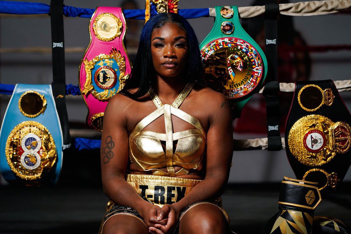 King Of The Ring: Darkness Falls Congrats <a href="/Claressashields/">Claressa Gwoat Shields</a> The GWOAT!!