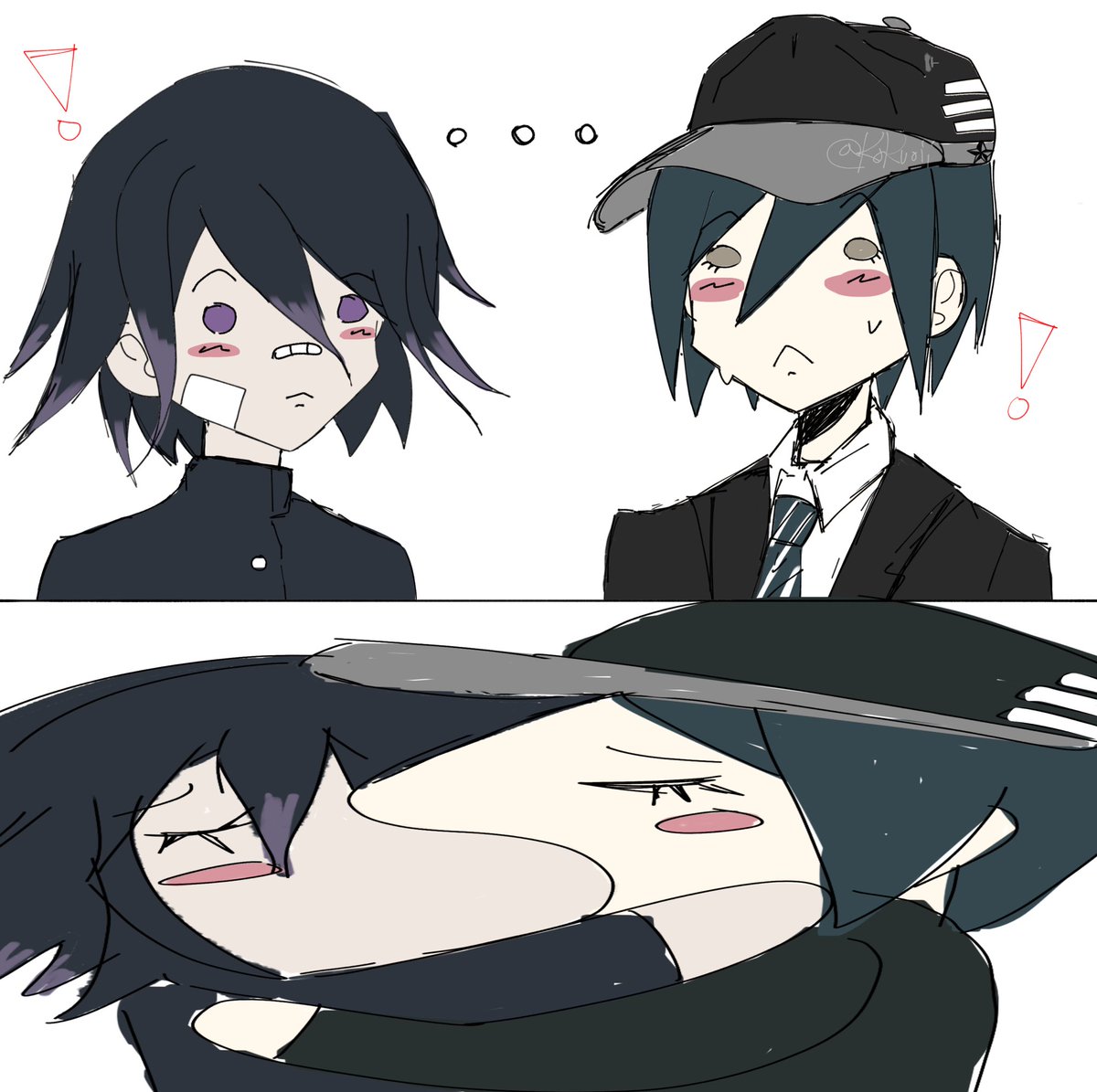 dangan4life's tweet photo. Modern love story
#danganronpa #kyokofeet #relatable #kindating #celesgiri #kagebon https://t.co/Z46nHRAOu1