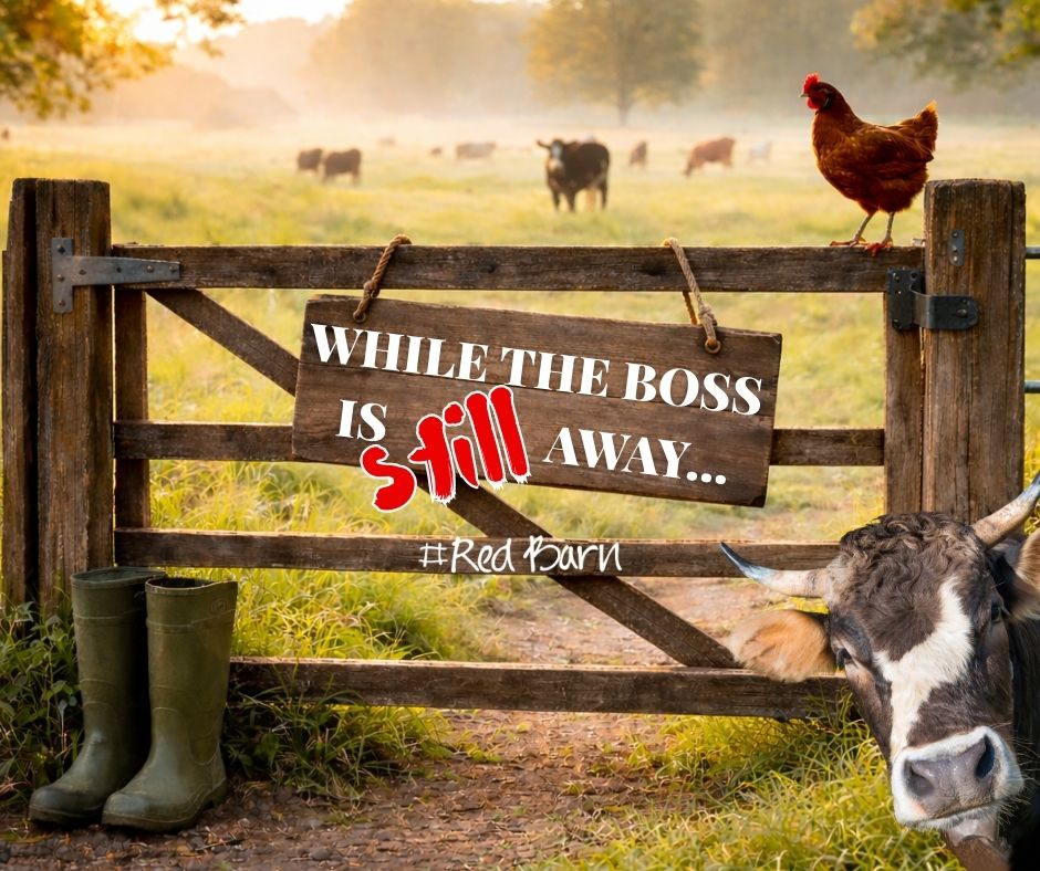 Red Barn News &amp; Special Offers - We're still in charge while the boss is resting! - eepurl.com/jyWuV-/