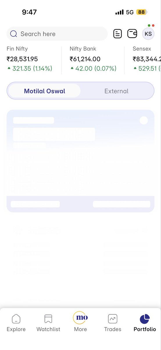 preetchopra's tweet photo. My portfolio isnt getting loaded and error showing its taking too long to load n app crashes @MotilalOswalLtd revert asap https://t.co/bXgOEKQr5G