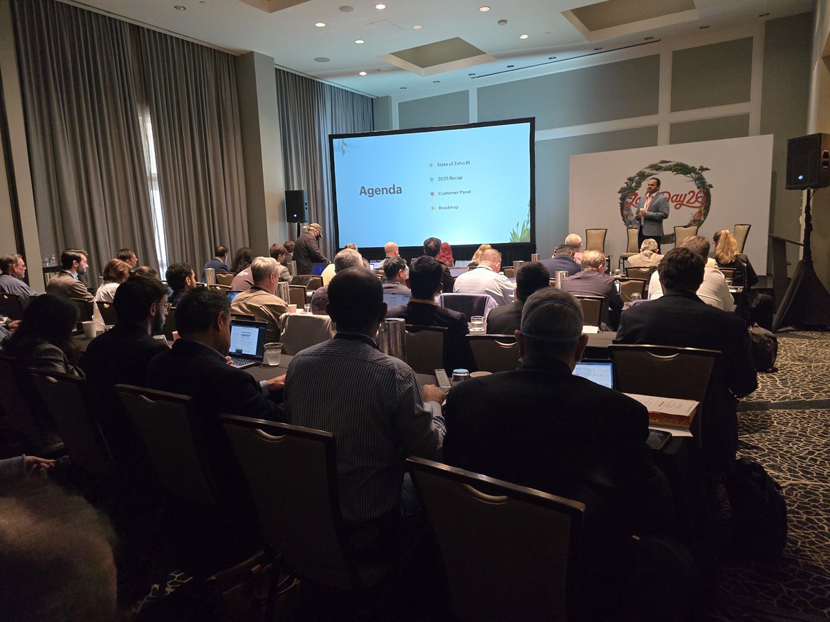 Zoho Analytics tweet media