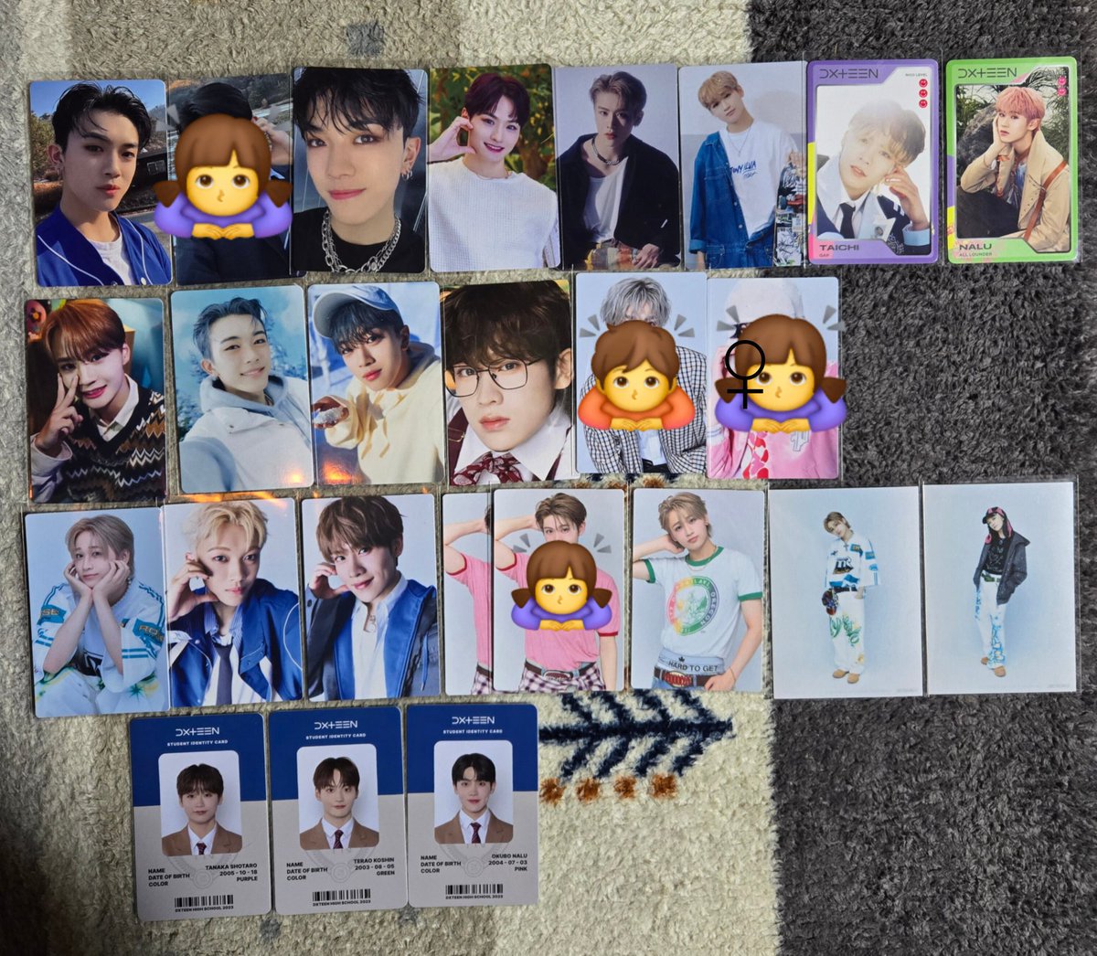 DXTEEN 交換 【譲】画像のもの 【求】福田歩汰 #DXTEEN交換