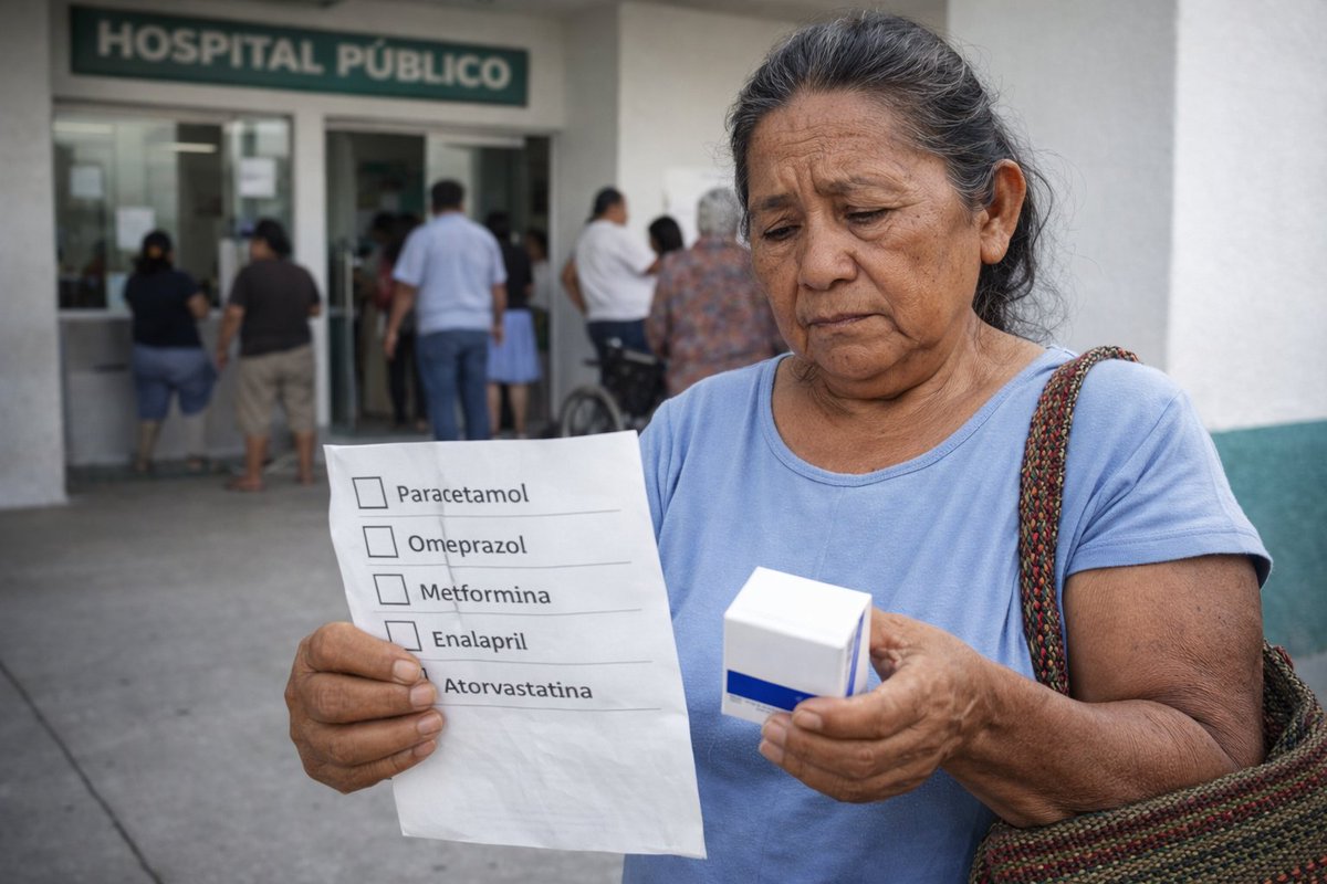 Y en temas distintos a la inseguridad: sigue el desabasto de medicinas en hospitales públicos; el caso #Tabasco 

Si el gobernador Javier May se hubiera atendido en algún hospital público de #Tabasco, donde por cierto trabajan los mismos médicos que lo atendieron en clínicas