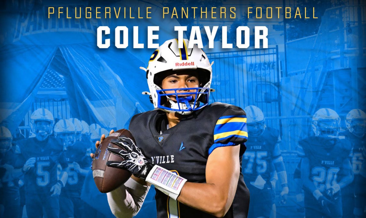 PF_HighFootball's tweet photo. Congratulations to ⁦@ColeTaylor2026⁩ for being named to The Texas Sports Writers Association All State Team!! One of Pflugerville’s Finest!!💯🔥 https://t.co/IAF3Iv3ore