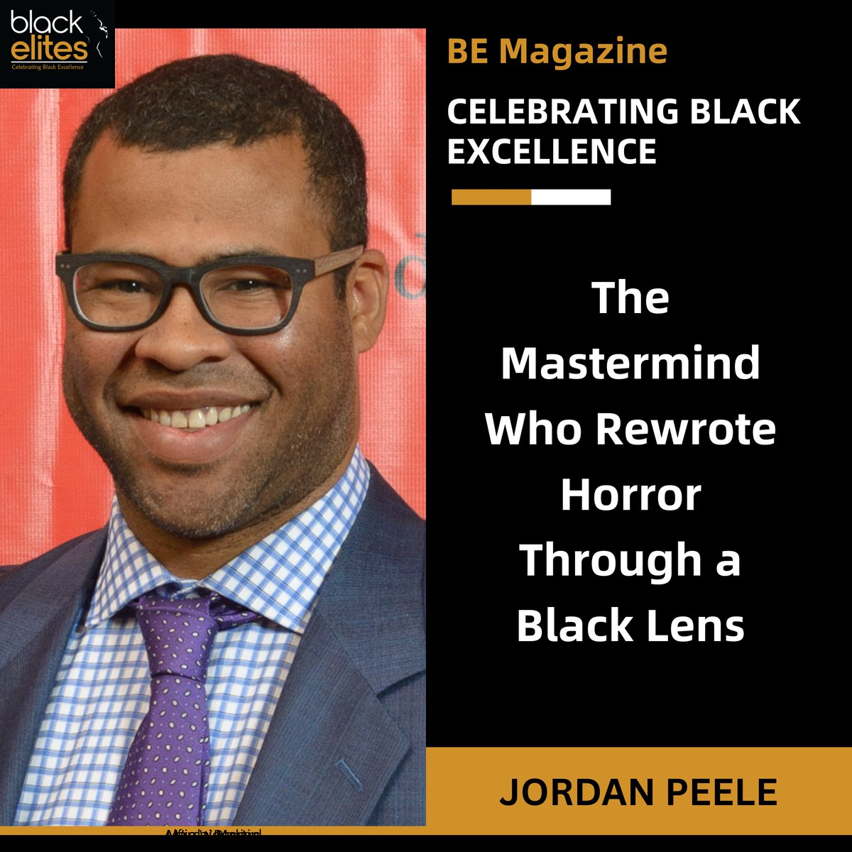 Jordan Peele is a visionary filmmaker, writer, and producer who transformed modern horror into a vehicle for social commentary and Black storytelling.

Rising first to fame as a comedian on Key &amp; Peele, Peele stunned Hollywood when he made his directorial debut with Get Out in