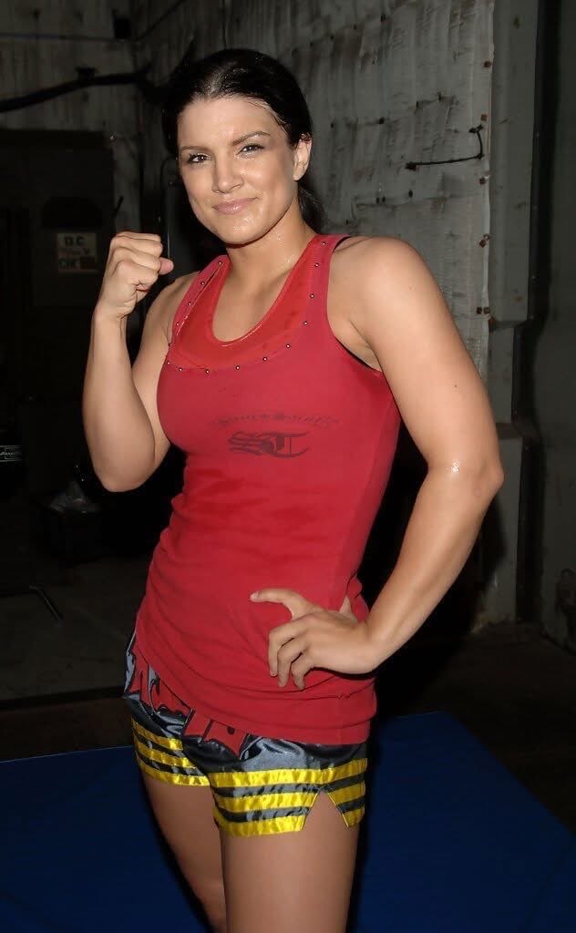 Gina Carano is like the girl you loved at 27 who dumped you and came back at 43 and you still took her back. You knew you couldn't do any better.
