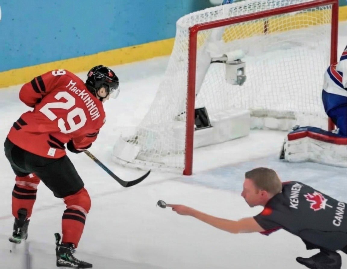 Why MacKinnon’s shot hit the post…