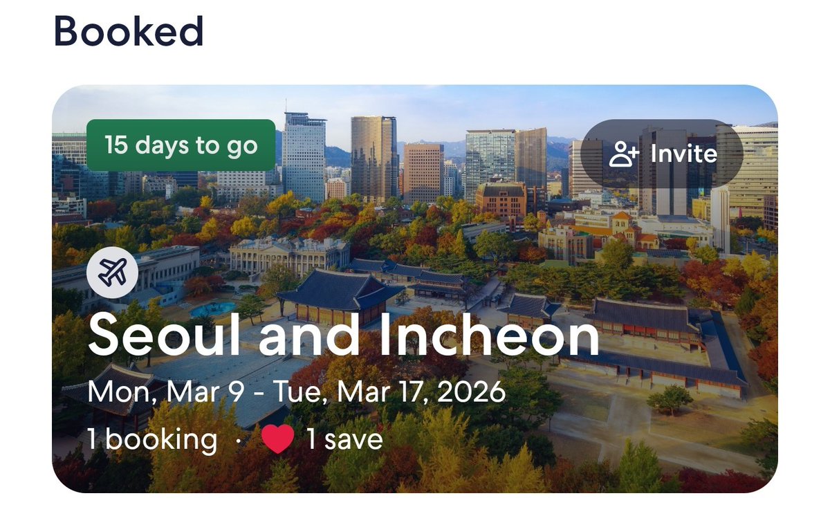 finally booked my trip 😂