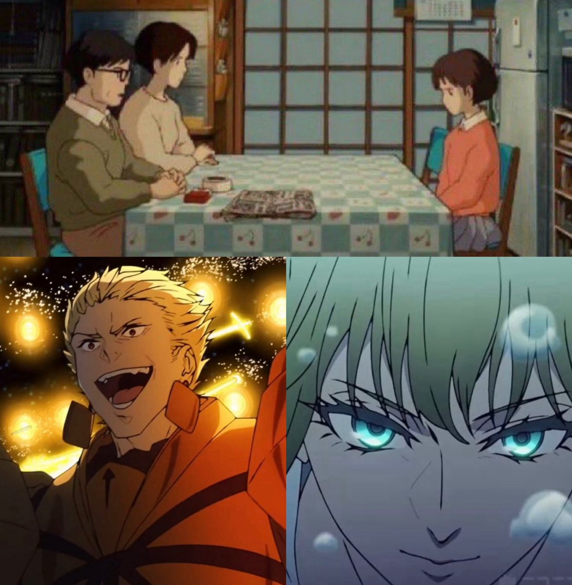 FGO24327870's tweet image. #fate #strange fake 

父「サーヴァントはどんな人だ?」

娘「エルキドゥって友達がいるの」

父「別れなさい」

娘「でも今回の聖杯戦争では
　　その友達もいてすごく上機嫌なの」

父「すぐに契約しなさい」