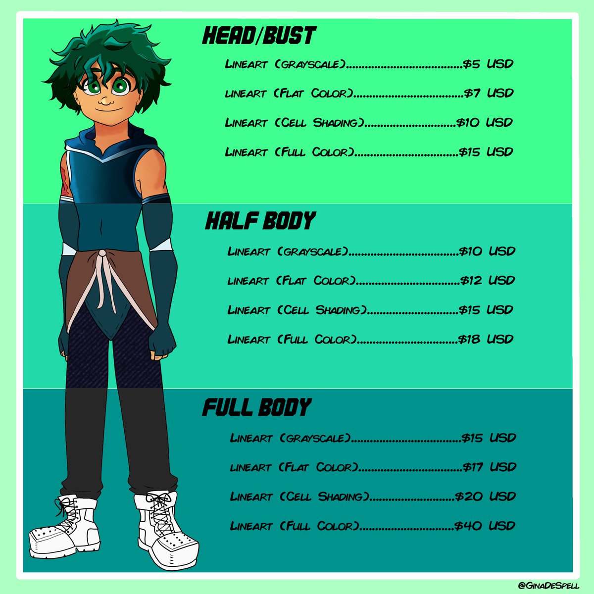 Gina is an artist on VGen! open commissions tweet media