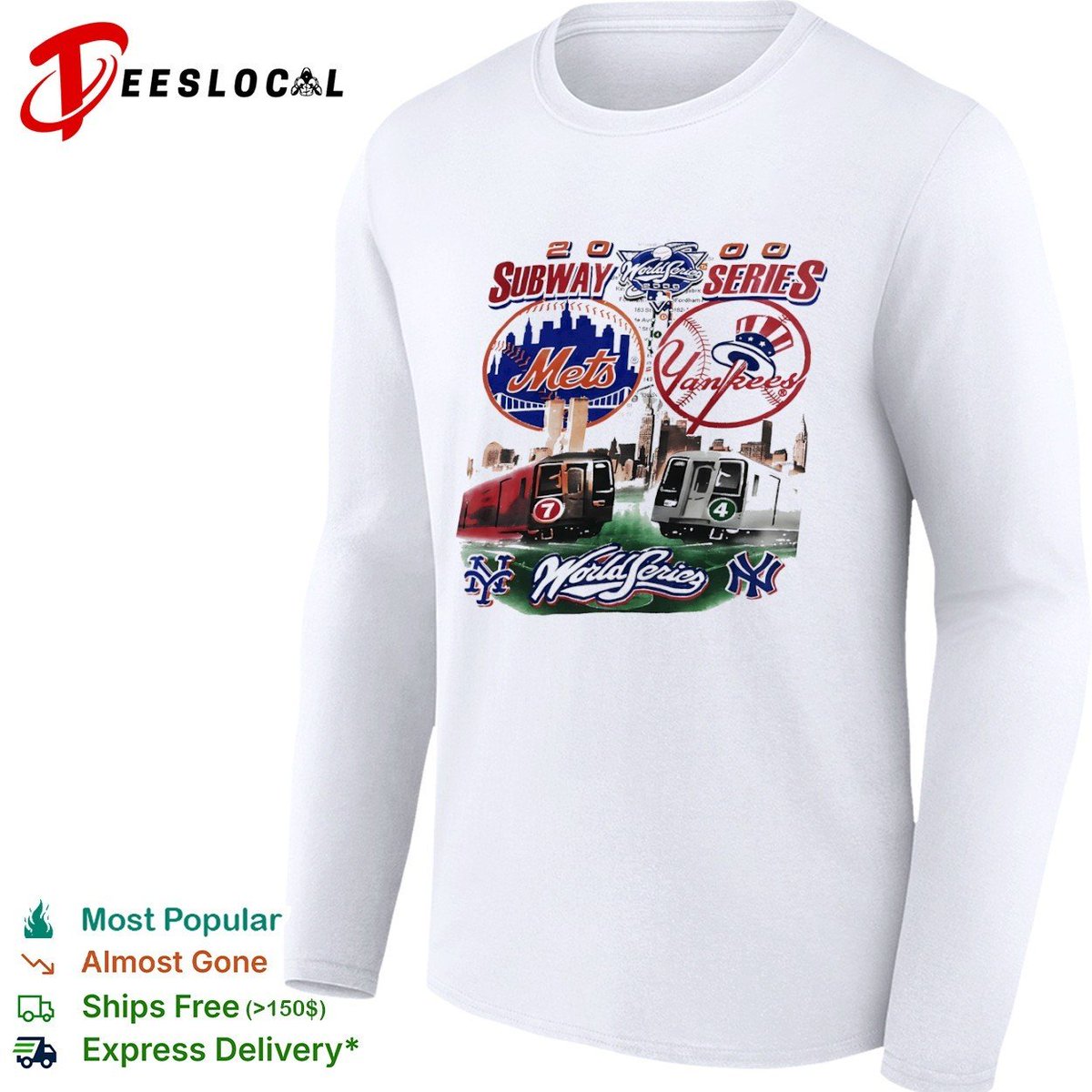 teeslocalcom's tweet image. Subway Series nostalgia ⚾ Yankees vs Mets 2000 a rivalry for the ages.
 teeslocal.com/product/subway…
#Yankees #Mets #SubwaySeries #MLB #NewYorkBaseball #WorldSeries