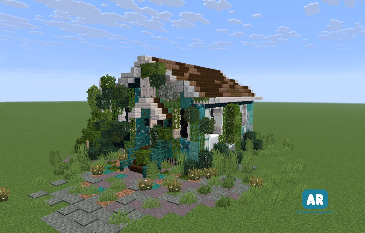 alexiareyesart's tweet image. Another #Minecraft build, this one was more difficult to reference ^^" #Minecraftbuild #Minecrafthouse
