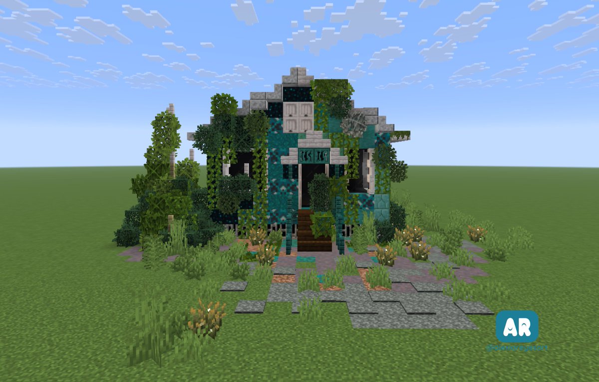 alexiareyesart's tweet image. Another #Minecraft build, this one was more difficult to reference ^^" #Minecraftbuild #Minecrafthouse