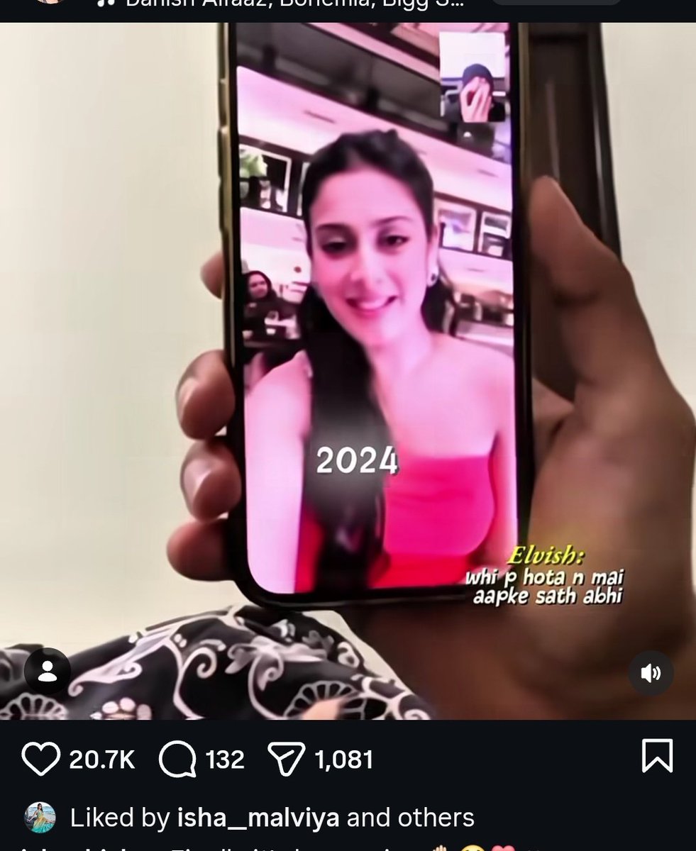 shiviinlove's tweet image. Insta feed kholun to isha k likes dikh jate h..Yeh ladki khudk solo edits itn like nhi karti jitn #elvisha edits like kar rhi h ❤️❤️ #ElvishYadav  #IshaMalviya