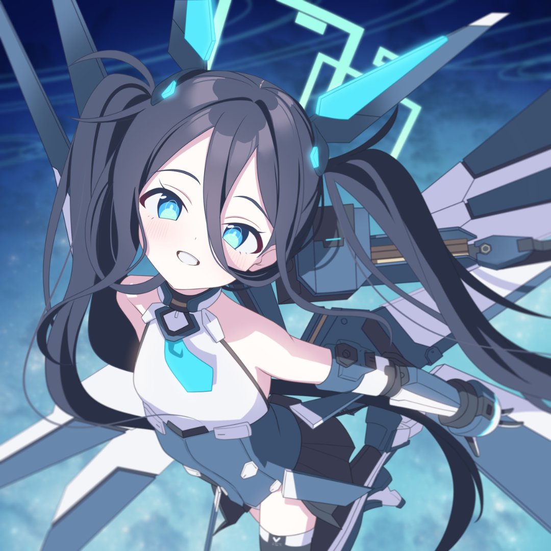 Lc72W's tweet image. アリス(臨戦)🩵🎮 ＃ブルアカ