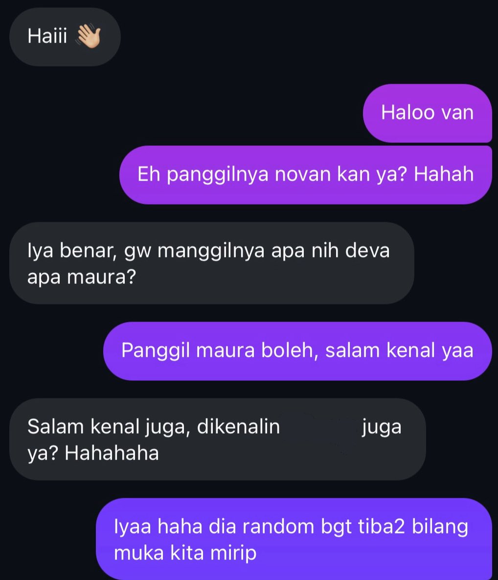 devalva's tweet photo. Dikenalinn hahah kita awalnya sama2 tertarik lewat foto2 di ig dan chatan di ig dulu cihuyyy. Tapi tetep ada jalur langit ygy alias berdoa krn ini semua ga akan terjadi kalo kitanya ga minta sama yg di atas🤲🏻 https://t.co/Pvop9ESQRx