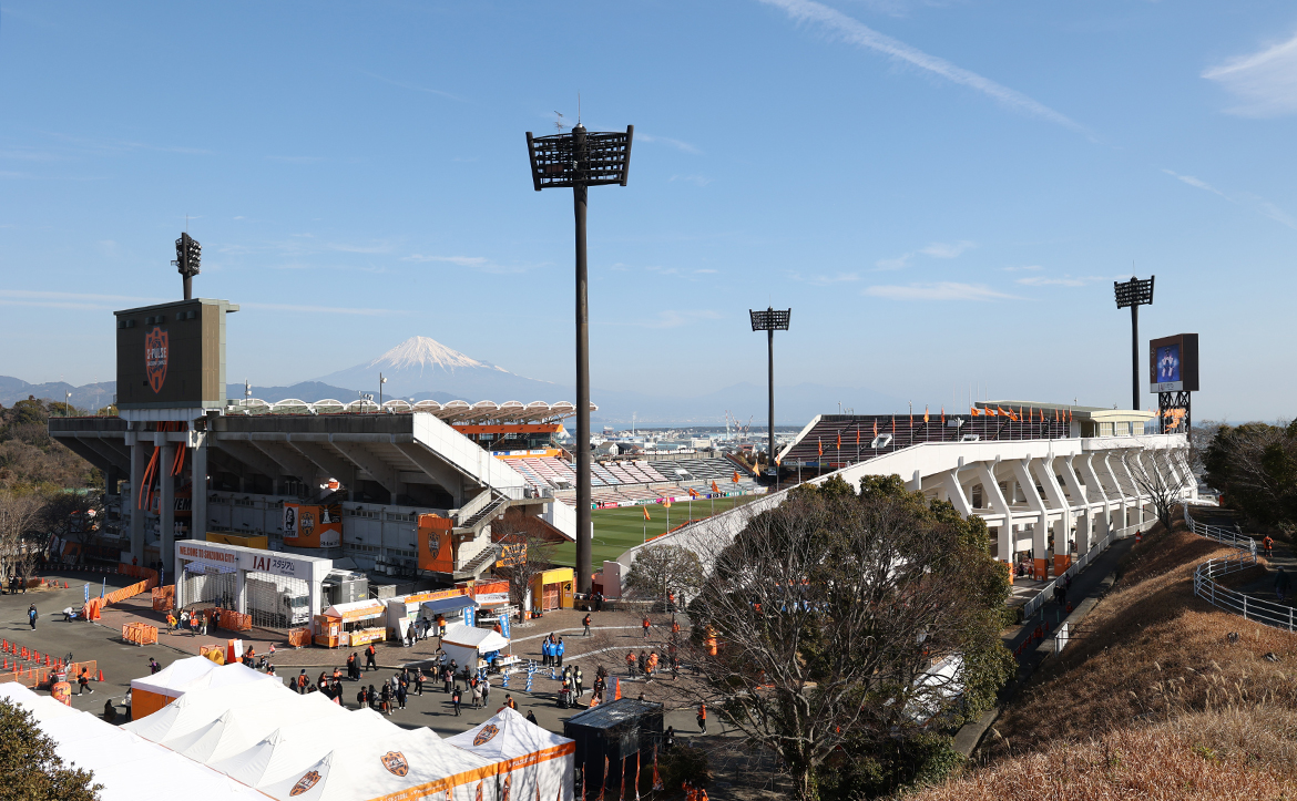 🗻#富士山の日 🏟ホームIAIスタジアム日本平からの🗻富士山📷をお届け