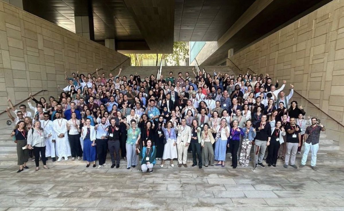 CEMBMarBio's tweet photo. Prof. Sergey Dobretsov presented the poster during the Coral, Coasts, and One Health conference organized by KAUST and Nature Springer. The conference took place at King Abdullah University of Science and Technology, 14-16, February 2026. https://t.co/MWfyrK3NLO
