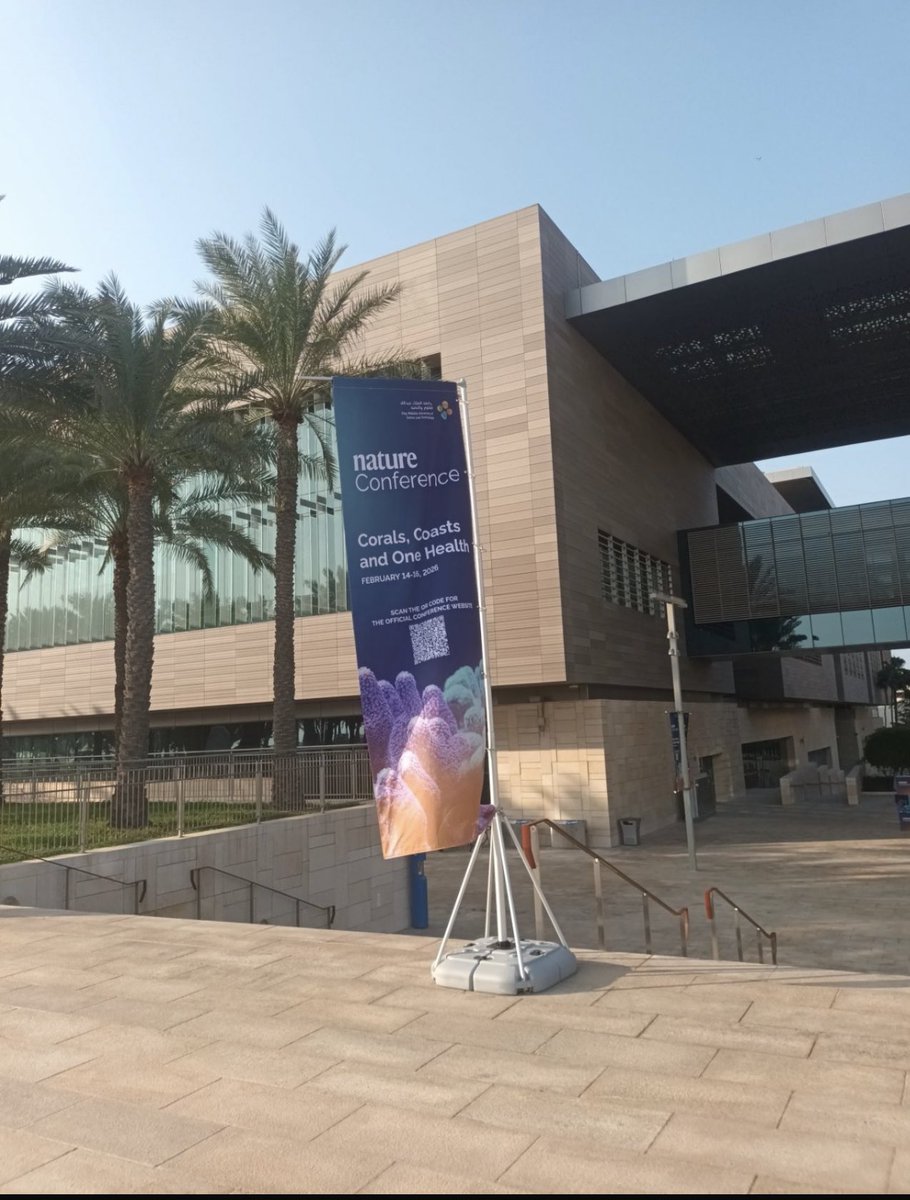 CEMBMarBio's tweet photo. Prof. Sergey Dobretsov presented the poster during the Coral, Coasts, and One Health conference organized by KAUST and Nature Springer. The conference took place at King Abdullah University of Science and Technology, 14-16, February 2026. https://t.co/MWfyrK3NLO