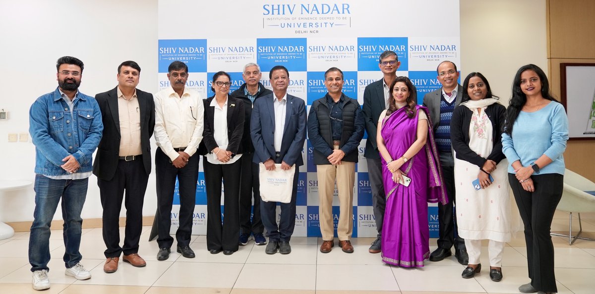 Chemistry, Shiv Nadar Institution of Eminence tweet media