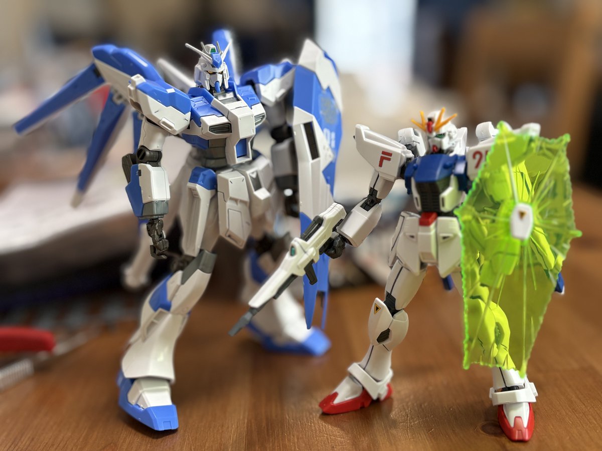 ガンプラ
F91とHi-ν

素組みして墨入れして終わり

F91は小さくてかわいいな😊