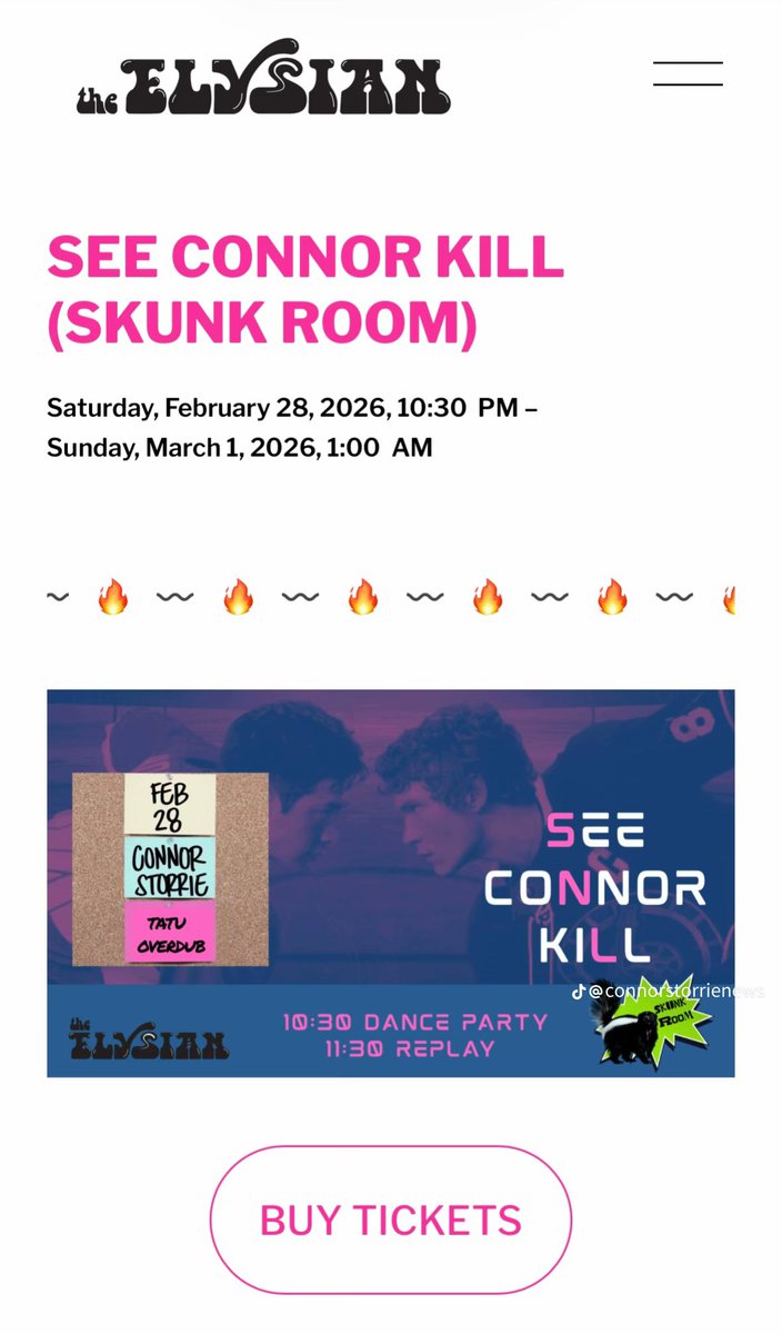 lalalaikazzz's tweet photo. Connor's clown theatre hosting a SNL live viewing and calling it SEE CONNOR KILL is so very sweet https://t.co/MH7K1mqYjC