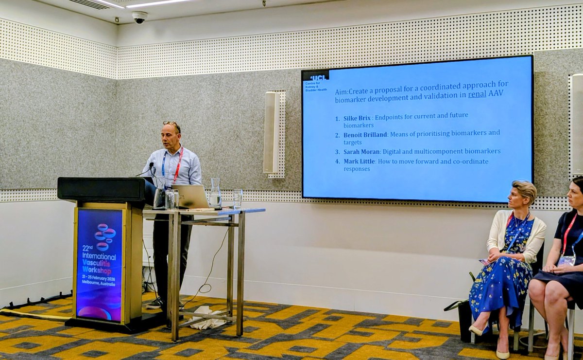 ANZ Vasculitis Society, '26 Vasculitis Wkshop host tweet media