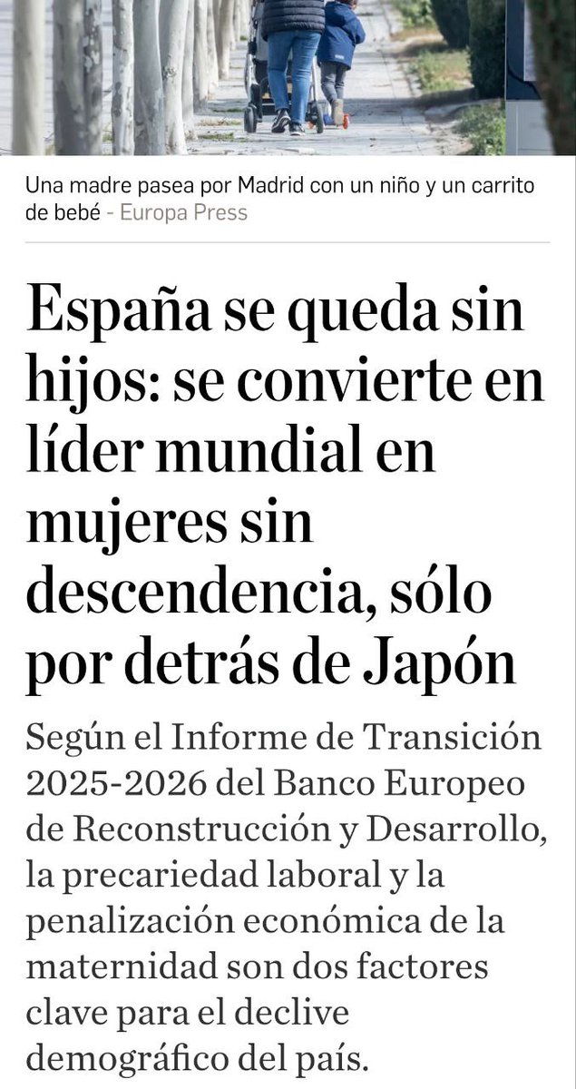 Los de siempre han dedicado décadas a atacar la maternidad, y han conseguido que las mujeres rechacen lo que las hace únicas.