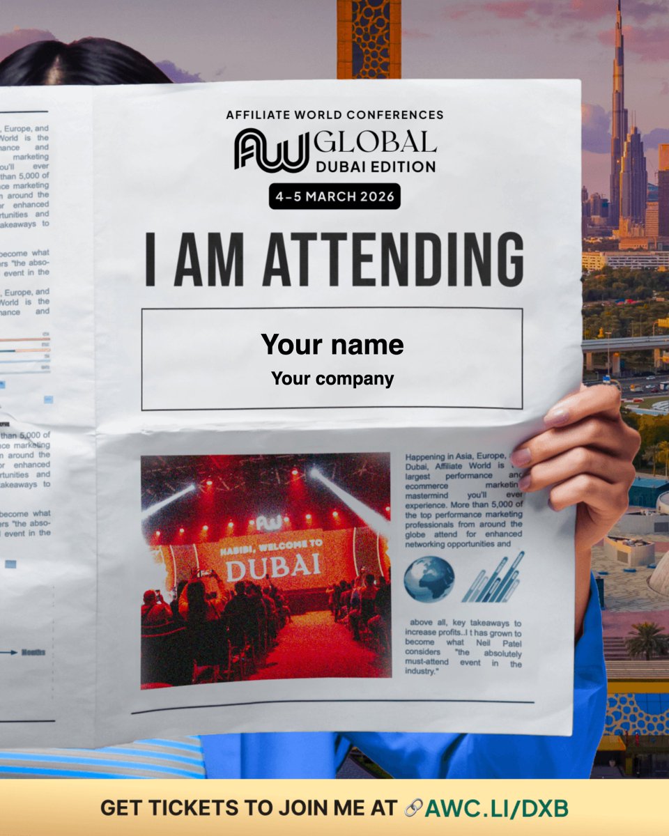 AFFILIATE WORLD tweet media