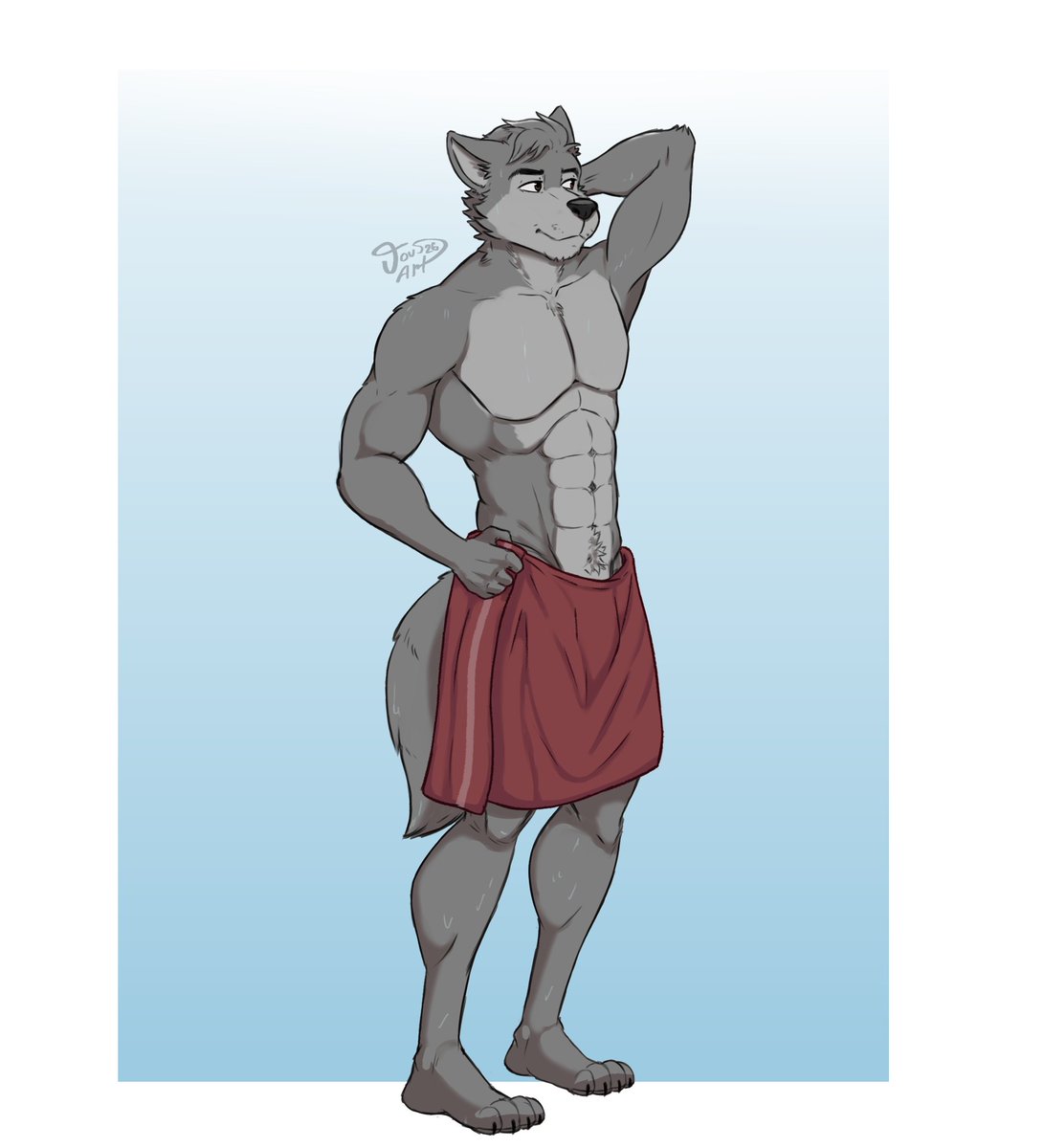 Cooper fanart (i love him so much).

character belongs to <a href="/JackalooComics/">Jackaloo</a> 
#furry #fanart