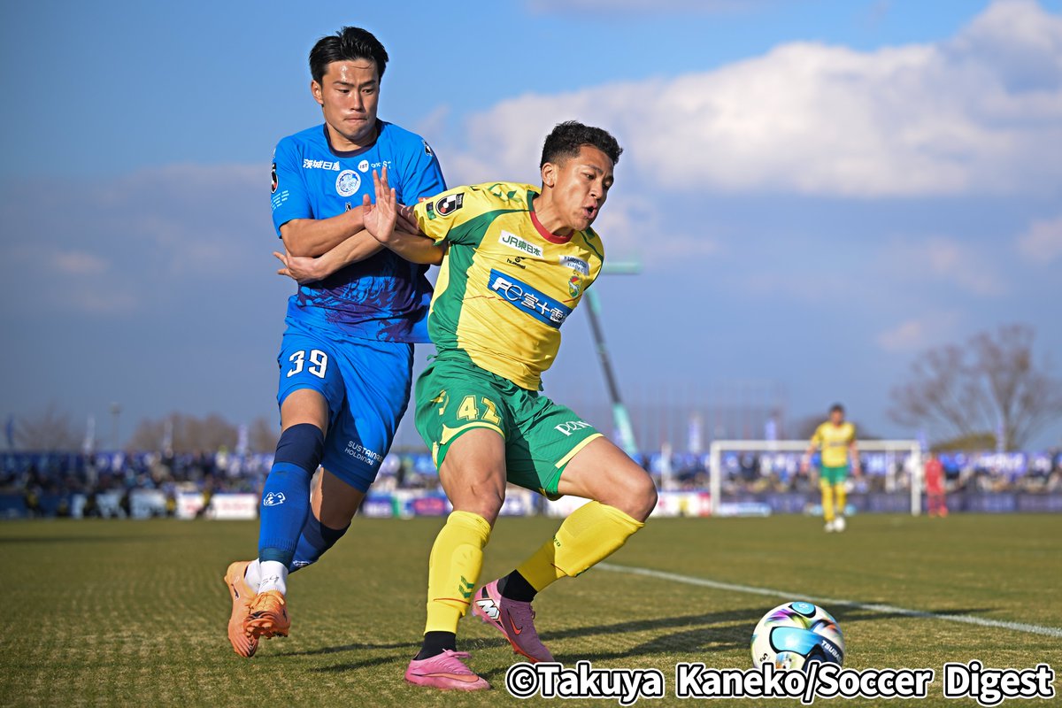 weeklysd's tweet photo. 📸フォトギャラリー📸
【厳選ショット】昇格組同士の激しいバトルは、水戸が今季初勝利をホームで飾る！
J１百年構想リーグ 第３節 水戸１（５PK３）１千葉

👉https://t.co/r6b3ctUid0

#サカダイ #サカダイフォト #Jリーグ
#水戸ホーリーホック #ジェフユナイテッド千葉 https://t.co/uLavwdv7eO