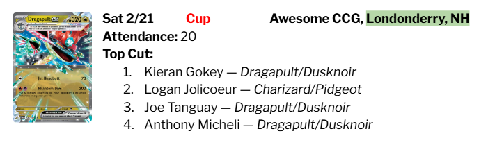 New England PTCG Updates tweet media