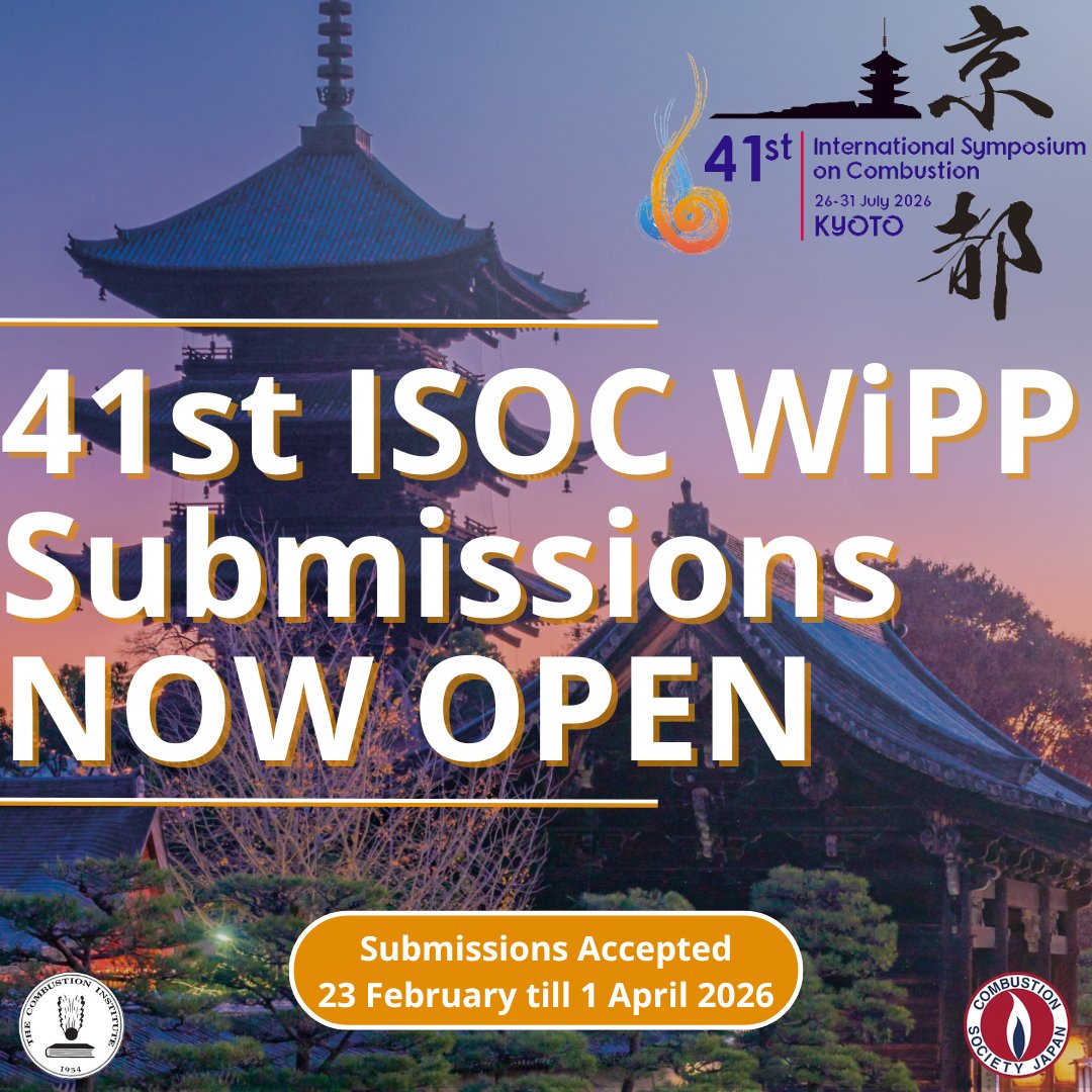 The Combustion Institute tweet media