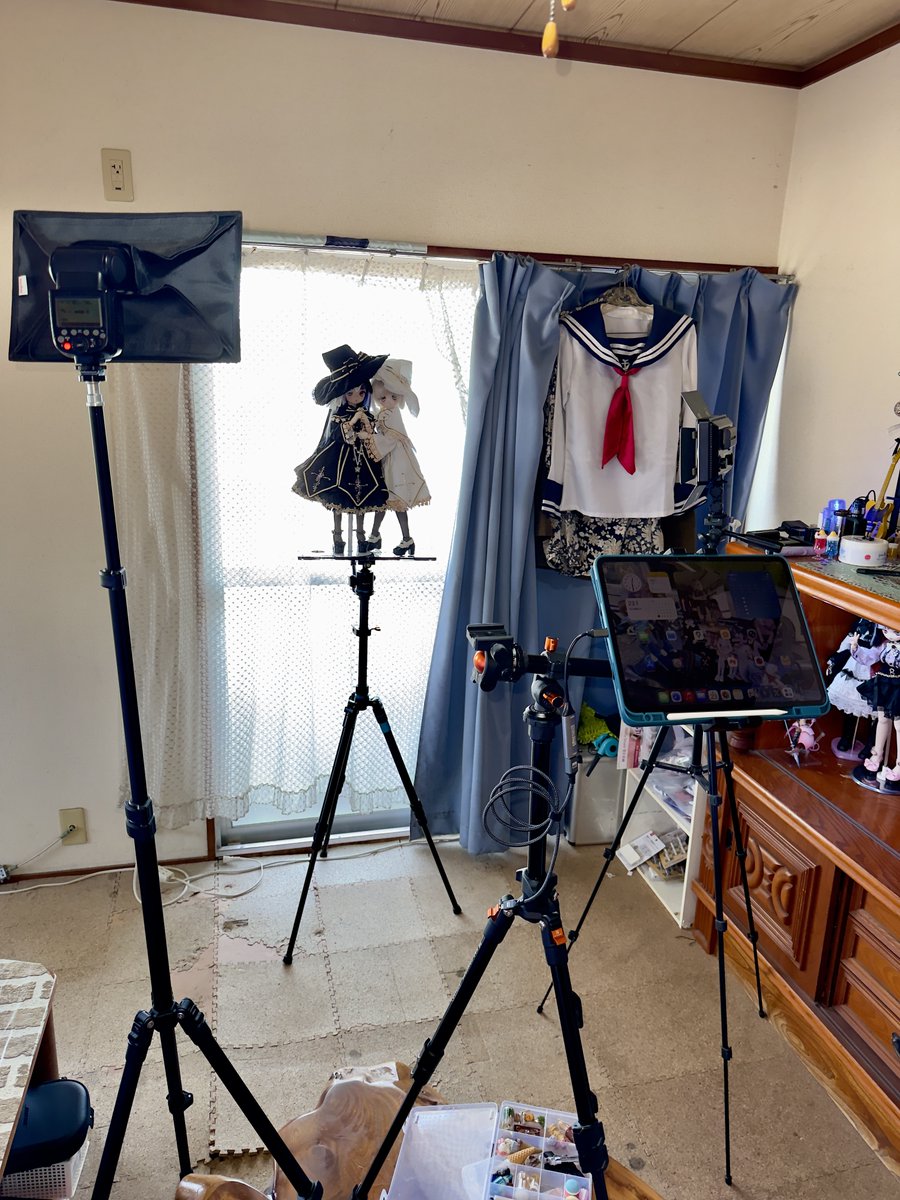 GODOXのLEDライトに使ってる三脚がシャバいから UlanziのMT-44に